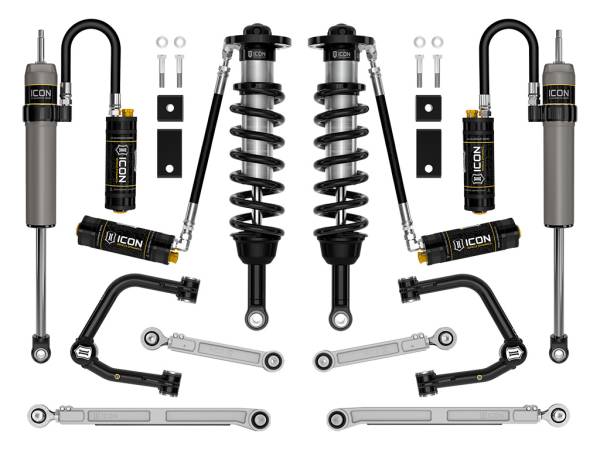 ICON Vehicle Dynamics - ICON 22-23 Toyota Tundra 2-3.5" Lift, Stage 10, 2.5 Suspension System, Tubular