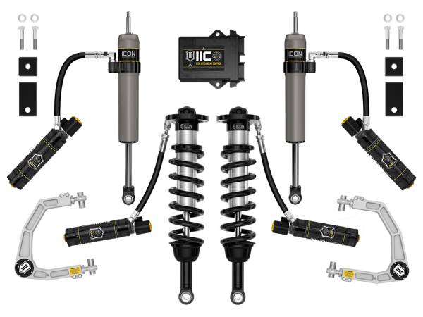 ICON Vehicle Dynamics - ICON 22-23 Toyota Tundra 1.25-3.5" Lift Stage 12, 2.5 Suspension System, Billet