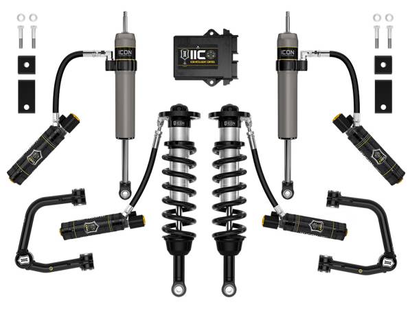 ICON Vehicle Dynamics - ICON 22-23 Toyota Tundra 2-3.5" Lift, Stage 12, 2.5 Suspension System, Tubular