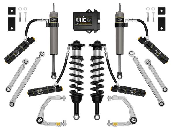 ICON Vehicle Dynamics - ICON 22-23 Toyota Tundra 2-3.5" Lift, Stage 13, 2.5 Suspension System, Billet