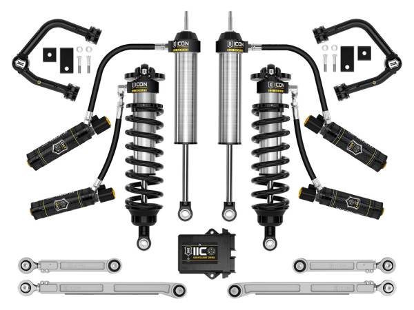 ICON Vehicle Dynamics - ICON 22-23 Toyota Tundra 2-3.25" Lift Stage 5 3.0 Suspension System, Tubular