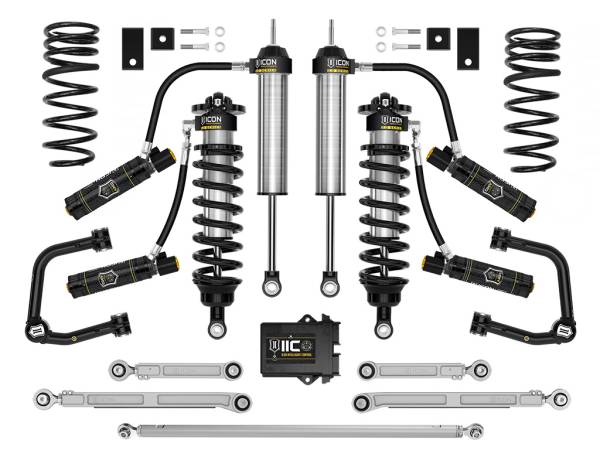 ICON Vehicle Dynamics - ICON 22-23 Toyota Tundra 2-3.25" Lift Stage 6 3.0 Suspension System, Tubular