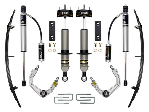 ICON Vehicle Dynamics - ICON 05-22 Tacoma 0-2" Lift Stage 3, EXP Suspension System, Billet