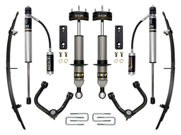 ICON Vehicle Dynamics - ICON 05-22 Tacoma 1-2" Lift Stage 3, EXP Suspension System, Tubular