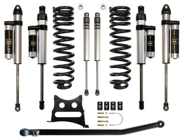 ICON Vehicle Dynamics - ICON 2005-16 Ford F250/F350, 2.5" Lift, Stage 4 Suspension System