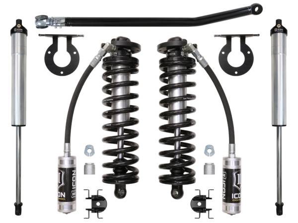 ICON Vehicle Dynamics - ICON 2005-2016 Ford F250/F350, 2.5-3" Lift, Stage 2 Coilover Conversion System