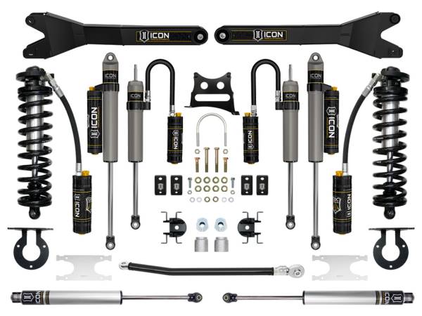 ICON Vehicle Dynamics - ICON 2005-2016 Ford F250/F350, 2.5-3" Lift, Stage 6 Coilover Conversion System