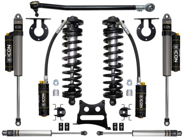 ICON Vehicle Dynamics - ICON 2017-2022 Ford F250/F350, 2.5-3" Lift, Stage 4 Coilover Conversion System