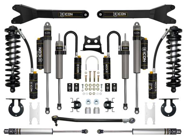 ICON Vehicle Dynamics - ICON 2017-2022 Ford F250/F350, 2.5-3" Lift, Stage 6 Coilover Conversion System