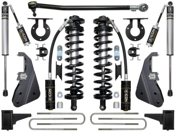 ICON Vehicle Dynamics - ICON 2017-2022 Ford F250/F350, 4-5.5" Lift, Stage 1 Suspension System