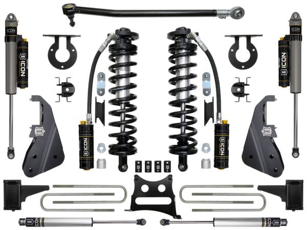 ICON Vehicle Dynamics - ICON 2017-2022 Ford F250/F350, 4-5.5" Lift, Stage 4 Suspension System