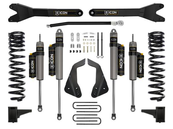 ICON Vehicle Dynamics - ICON 2005-07 Ford F250/F350, 4.5" Lift, Stage 4 Suspension System, w/Radius Arm