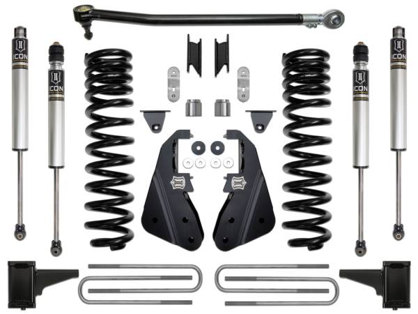 ICON Vehicle Dynamics - ICON 2017-2019 Ford F250/F350, 4.5" Lift, Stage 1 Suspension System