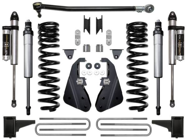 ICON Vehicle Dynamics - ICON 2017-2019 Ford F250/F350, 4.5" Lift, Stage 2 Suspension System