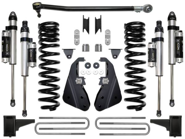 ICON Vehicle Dynamics - ICON 2017-2019 Ford F250/F350, 4.5" Lift, Stage 3 Suspension System