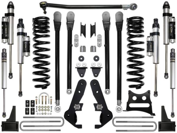 ICON Vehicle Dynamics - ICON 2017-2019 Ford F250/F350, 4.5" Lift, Stage 5 Suspension System