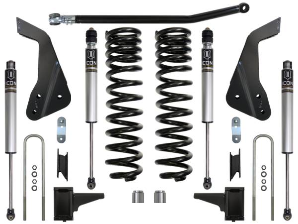 ICON Vehicle Dynamics - ICON 2008-2010 Ford F250/F350, 4.5" Lift, Stage 1 Suspension System