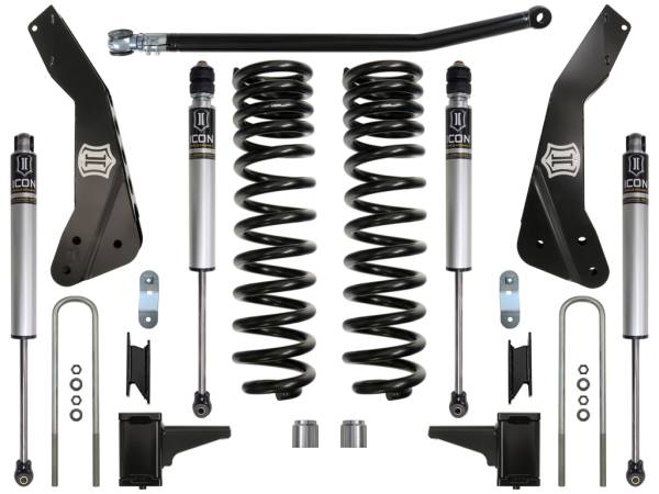 ICON Vehicle Dynamics - ICON 2011-2016 Ford F250/F350, 4.5" Lift, Stage 1 Suspension System