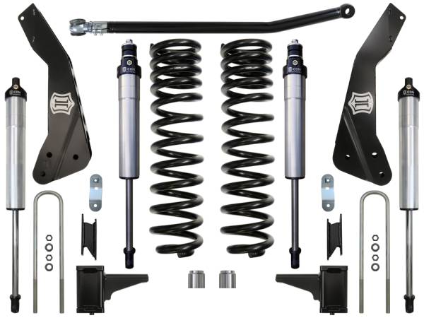 ICON Vehicle Dynamics - ICON 2011-2016 Ford F250/F350, 4.5" Lift, Stage 2 Suspension System