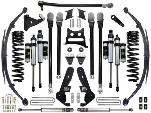 ICON Vehicle Dynamics - ICON 2017-2022 Ford F250/F350, 7" Lift, Stage 4 Suspension System