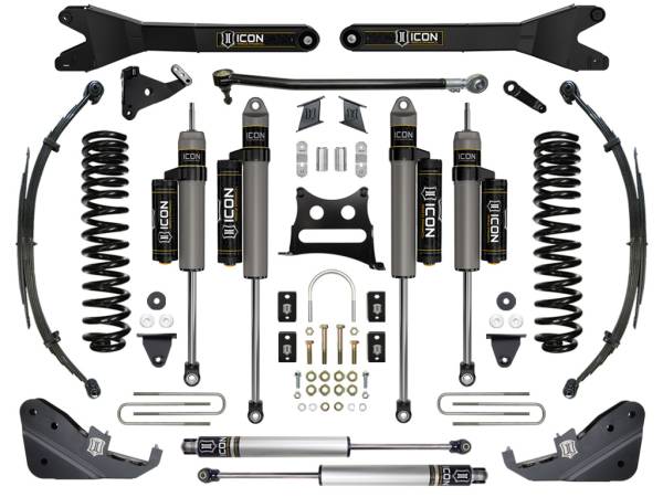 ICON Vehicle Dynamics - ICON 2017-2022 Ford F250/F350, 7" Lift, Stage 4 Suspension System, w/Radius Arm