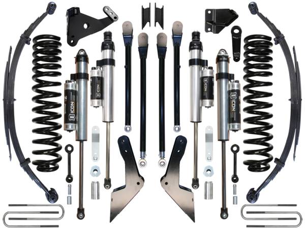 ICON Vehicle Dynamics - ICON 2008-2010 Ford F250/F350, 7" Lift, Stage 5 Suspension System