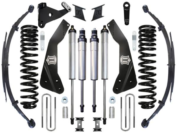 ICON Vehicle Dynamics - ICON 2011-2016 Ford F250/F350, 7" Lift, Stage 3 Suspension System