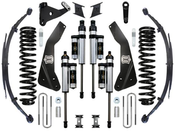 ICON Vehicle Dynamics - ICON 2011-2016 Ford F250/F350, 7" Lift, Stage 4 Suspension System