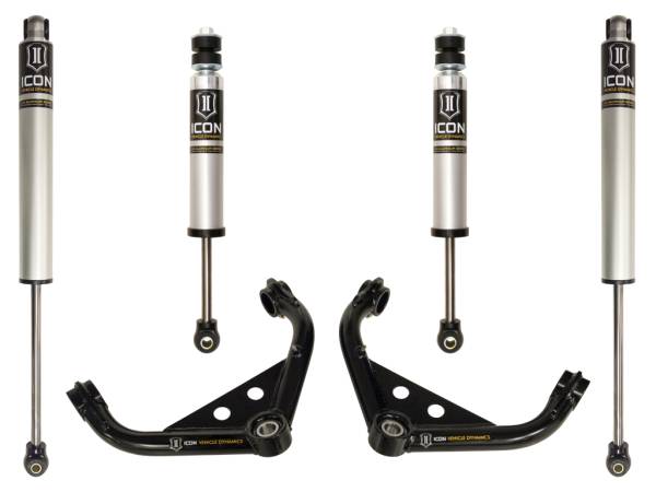 ICON Vehicle Dynamics - ICON 2001-2010 GM 2500/3500 HD, 0-2" Lift, Stage 2 Suspension System