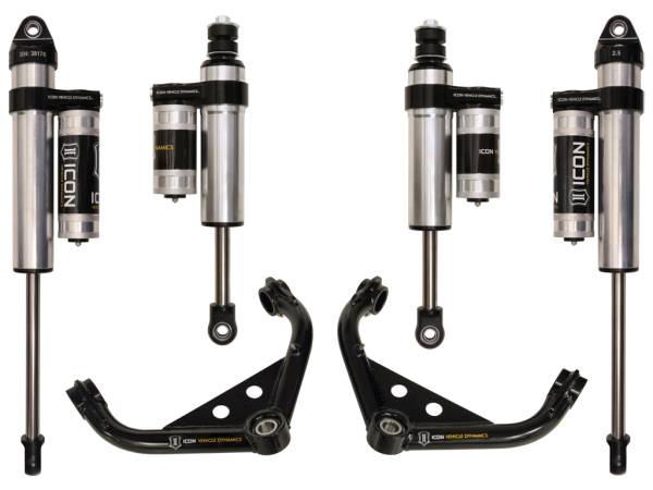 ICON Vehicle Dynamics - ICON 2001-2010 GM 2500/3500 HD, 0-2" Lift, Stage 3 Suspension System