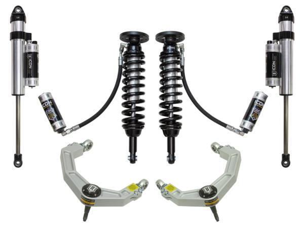 ICON Vehicle Dynamics - ICON 09-13 Ford F150 4WD, 1.75-2.63" Lift, Stage 5 Suspension System, Billet UCA