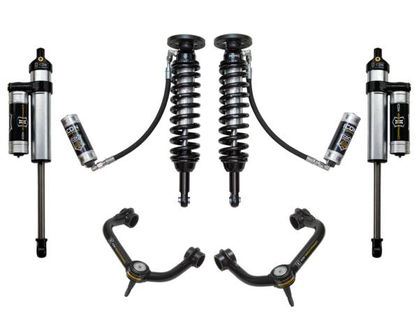 ICON Vehicle Dynamics - ICON 09-13 Ford F150 2WD, 1.75-2.63" Lift Stage 4 Suspension System, Tubular UCA