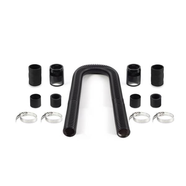 Mishimoto - Mishimoto Universal Flexible Stainless Steel Radiator Hose Kit, 36", Black - MMAH-U36BK