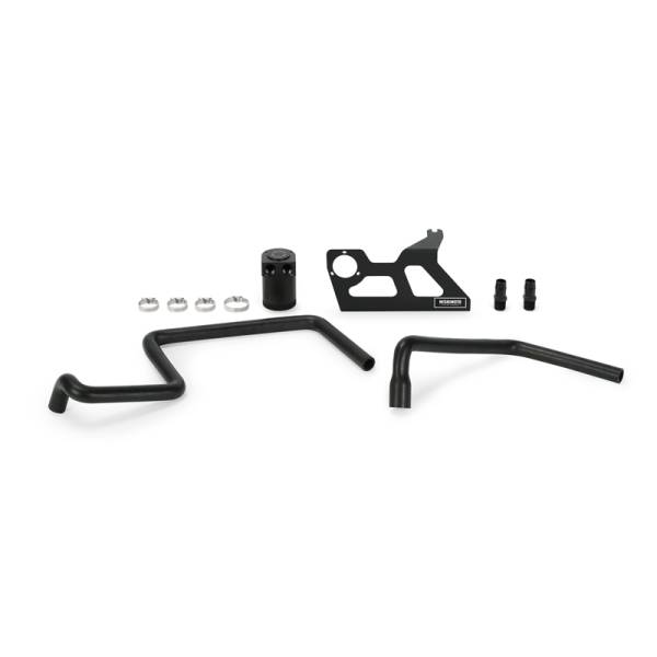 Mishimoto - Mishimoto Jeep Wrangler JK Baffled Oil Catch Can, 2007-2011 - MMBCC-WR6-07PBE2