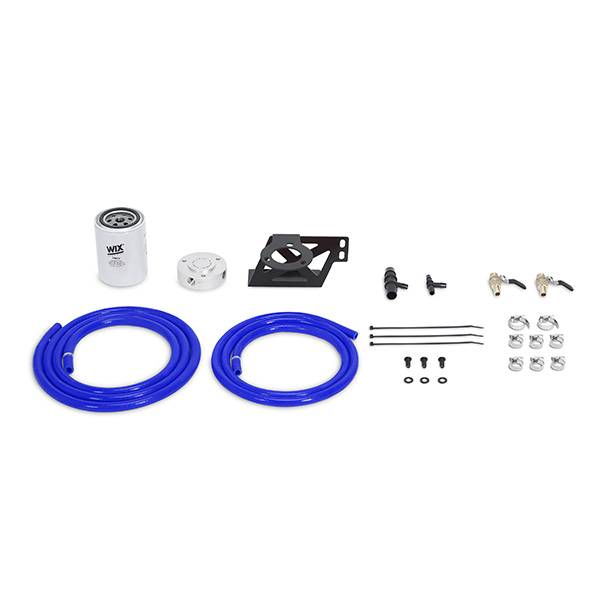 Mishimoto - Mishimoto Ford 6.4L Powerstroke Coolant Filter Kit, 2008--2010, Blue - MMCFK-F2D-08BL