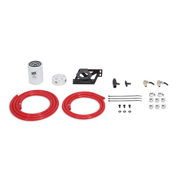 Mishimoto - Mishimoto Ford 6.4L Powerstroke Coolant Filter Kit, 2008--2010, Red - MMCFK-F2D-08RD