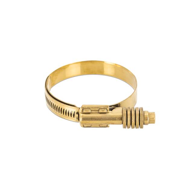 Mishimoto - Mishimoto Constant Tension Worm Gear Clamp, 3.27in to 4.13in, Gold - MMCLAMP-CTWG-105GD