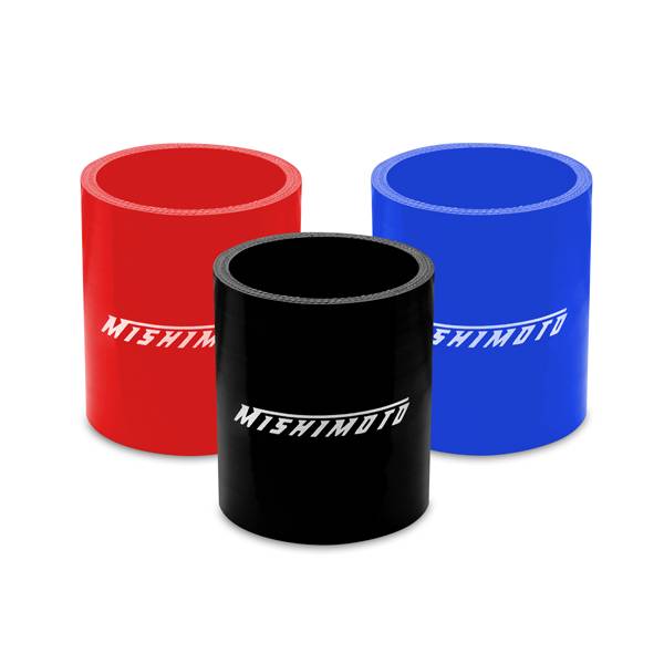 Mishimoto - Mishimoto 2.25in Straight Coupler, Various Colors - MMCP-225SBK