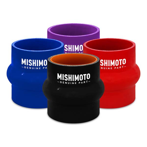 Mishimoto - Mishimoto Hump Hose Coupler, 2.5in - Various Colors - MMCP-2.5HPBK