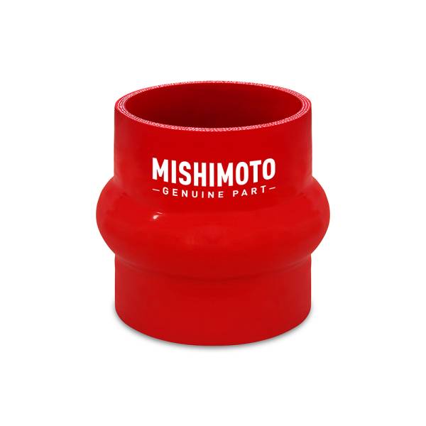 Mishimoto - Mishimoto Hump Hose Coupler, 4in Red - MMCP-4HPRD