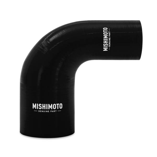 Mishimoto - Mishimoto 90-Degree Silicone Transition Coupler, 1.75-in to 2.50-in, Black - MMCP-R90-17525BK