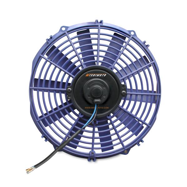 Mishimoto - Mishimoto Slim Electric 12in Fan, Blue - MMFAN-12BL