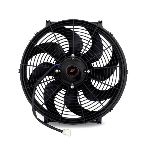 Mishimoto - Mishimoto Race Line, High-Flow Fan, 16in Black - MMFAN-16HD