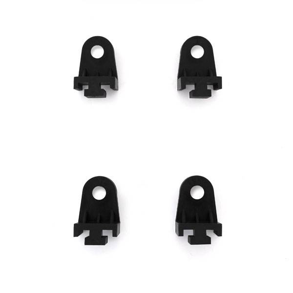 Mishimoto - Mishimoto Plastic Fan Clips, Black - MMFAN-CLIPBK