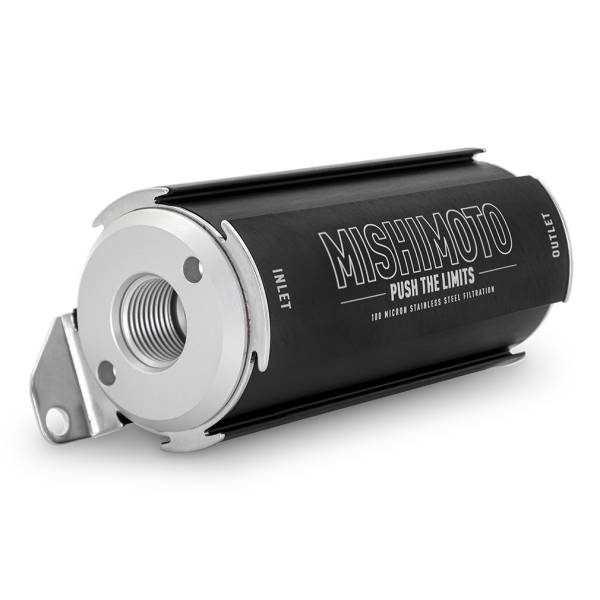 Mishimoto - Mishimoto High-Performance -10AN Fuel Filter, 100-Micron Stainless-Steel Insert - MMFF-ST-S100