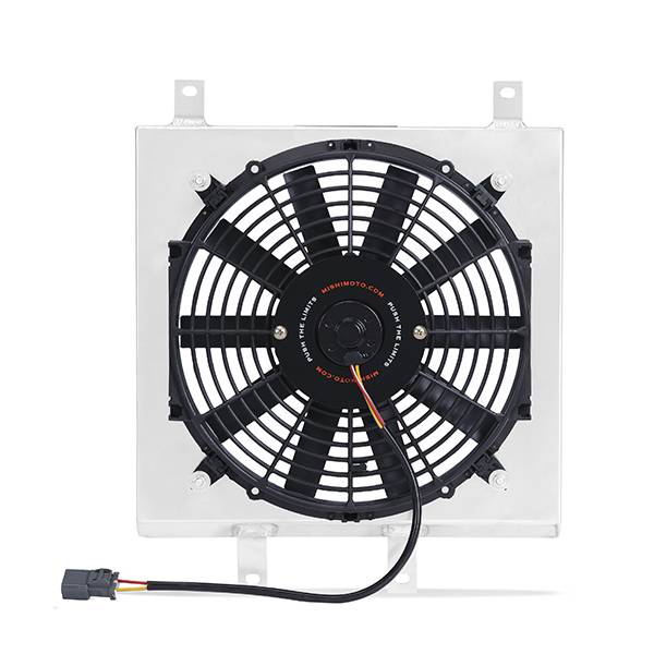 Mishimoto - Mishimotorsports Dual-Pass Race Radiator Fan Shroud Kit - MMFS-DBP-26