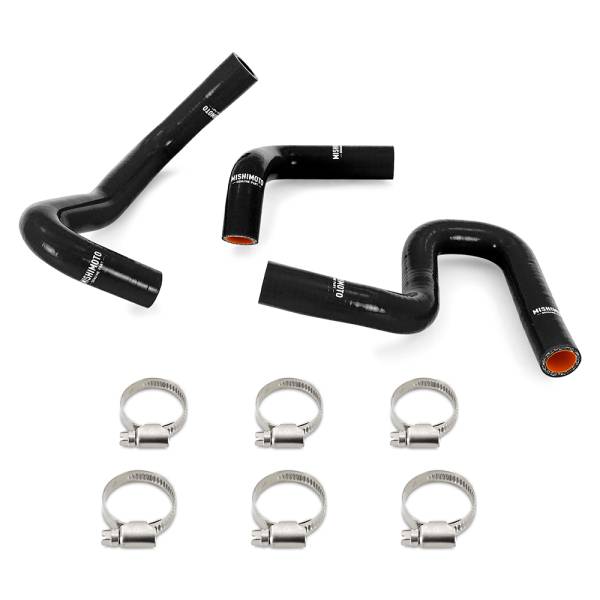 Mishimoto - Mishimoto Silicone Heater Hose Kit, Toyota 4Runner 3.4L 1996-2002 W/O Rear Heater, Black - MMHOSE-4RUN34-96HHBK