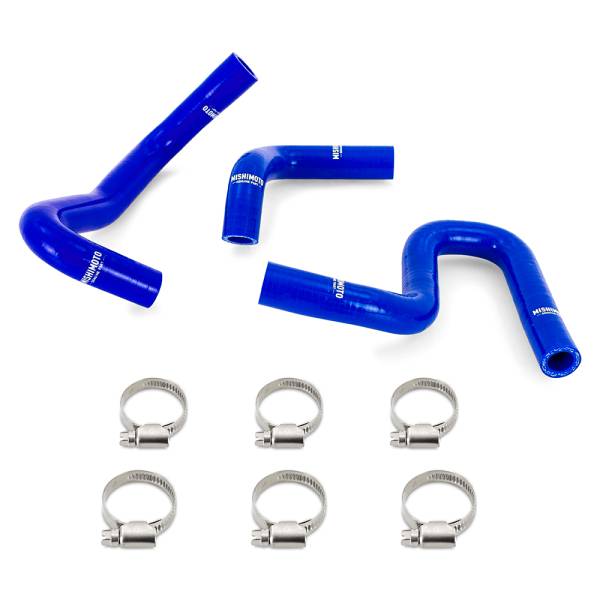 Mishimoto - Mishimoto Silicone Heater Hose Kit, Toyota 4Runner 3.4L 1996-2002 W/O Rear Heater, Blue - MMHOSE-4RUN34-96HHBL