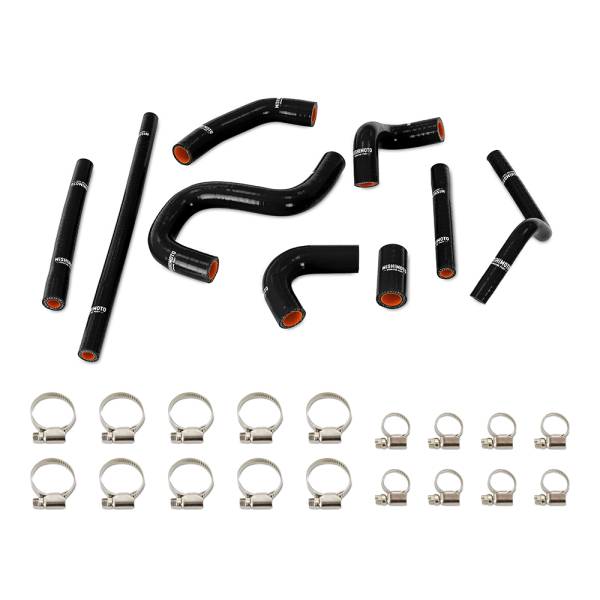 Mishimoto - Mishimoto Silicone Heater Hose Kit, fits Toyota 4Runner 3.4 1996-2002 W/Rear Heater, Black - MMHOSE-4RUN34-96HHRBK