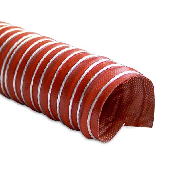 Mishimoto - Mishimoto Heat Resistant Silicone Ducting, 2in x 12' - MMHOSE-D2